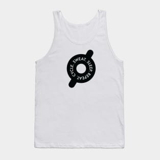 Cycle. Sweat. Sleep. Repeat Tank Top